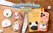 Patissticker Meringue Dogs Series | Catalog Listing K7