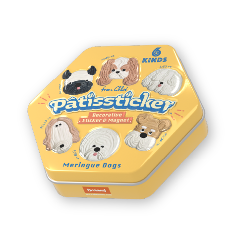 Patissticker Meringue Dogs Series | Catalog Listing K7