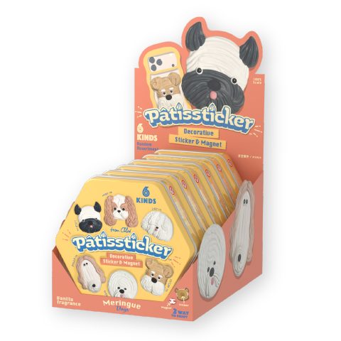 Patissticker Meringue Dogs Series | Catalog Listing K7